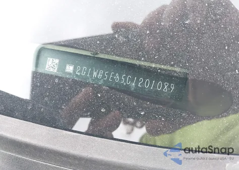 2012 Chevrolet Impala Lt z USA, uszkodzony, nr VIN 2G1WG5E35C1201089